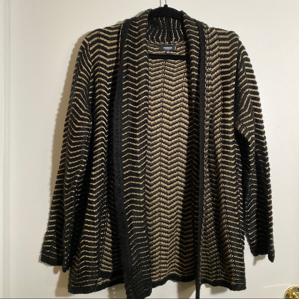 A1❄️By Premier studio open front size 1X Cardigan